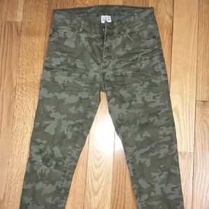 Zara Camo Denim